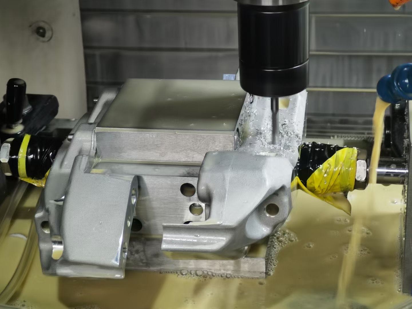 brake caliper machining